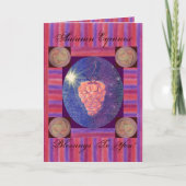 De Zegen van Equinox van de herfst Kaart (Voorkant)