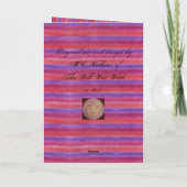 De Zegen van Equinox van de herfst Kaart (Achterkant)