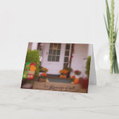 De zegen van Herfst ........ Feestdagen Kaart (Voorkant)