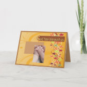 De Zegen van het baby Aankondiging (Voorkant)