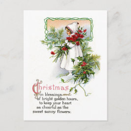 De Zegen van Kerstmis Feestdagenkaart