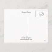 De Zegen van Kerstmis Feestdagenkaart (Achterkant)