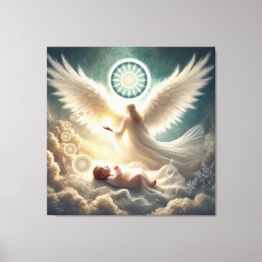 De zegen van Mila Canvas Afdruk (Voorkant)