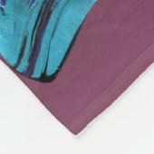 De zegenende fleece gooi deken (Hoek)