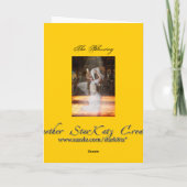 'De zegenende' Kaart (Achterkant)