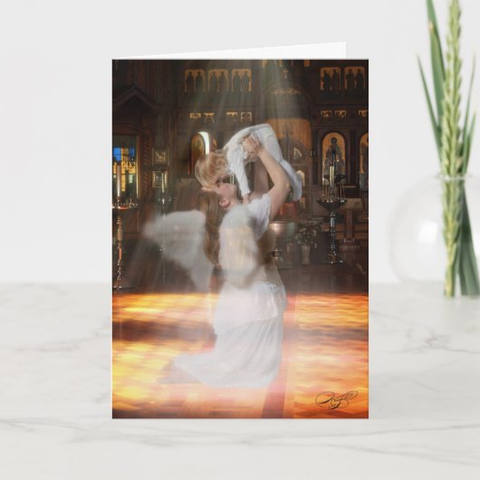 'De zegenende' Kaart (Voorkant)