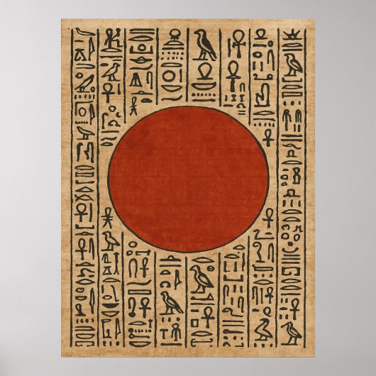 De zegeningen van Atum Poster (Voorkant)