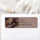 De zegeningen van de Etiketten van het Adres van d (Insitu)