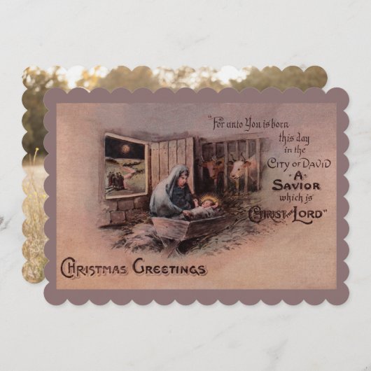 De zegeningen van de platte Kaart (Voorkant / Achterkant)