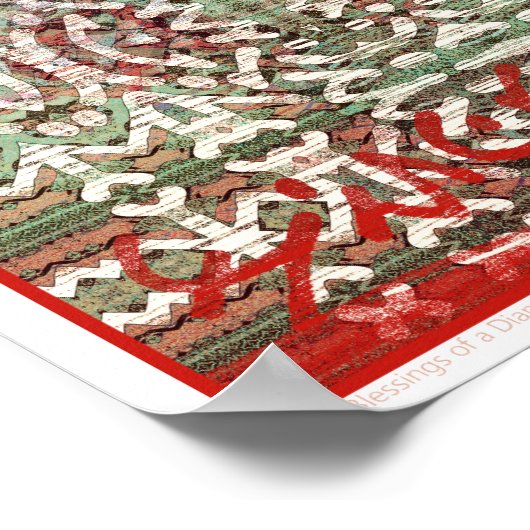 De zegeningen van een Diamondback's Bowstring Tong Poster (Hoek)