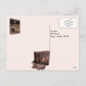 De zegeningen van het kerstBriefkaart Feestdagenkaart (Achterkant)