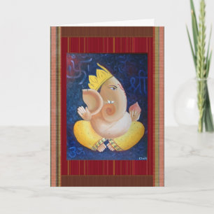 De zegeningen van Lord Ganapati voor elke gelegenh Kaart