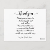 De zeggende foto van Twinden de aankondiging van d Briefkaart (Achterkant)