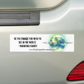 De Zeitgeist Movement Bumpersticker (Op auto)