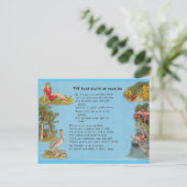 De zeldzame staat Florida Briefkaart (Staand voorkant)