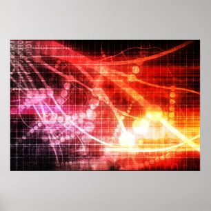 De zelf het Leren Kunstmatige intelligentie van de Poster