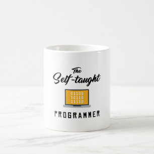 De zelf-onderwezen Mok van de Programmer