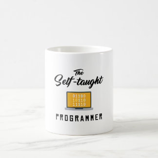 De zelf-onderwezen Mok van de Programmer