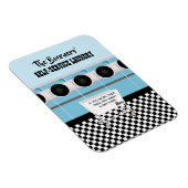 De zelfbedieningswasgoed van de klant die het werk magneet (Rechterzijde)