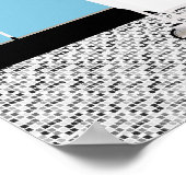 De zelfbedieningswasgoed van de klant die het werk poster (Hoek)