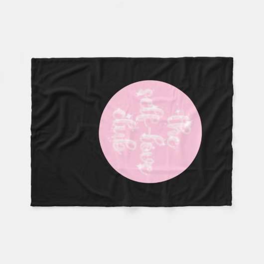 De zelfliefde club fleece deken (Voorkant (Horizontaal))