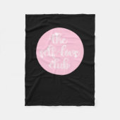 De zelfliefde club fleece deken (Voorkant)