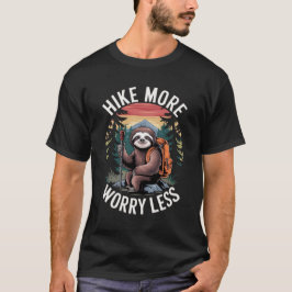 De Zen Hiker Luiaard T-shirt