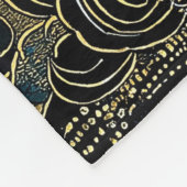 De Zen kat | Japans Ukiyo-e Fleece Deken (Hoek)