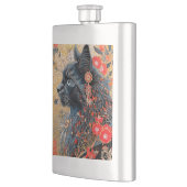 De Zen Kat | Vintage Japanse Ukiyo-e Flacon (Links)