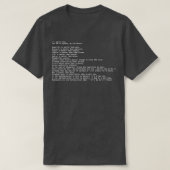 De Zen van Python T-shirt (Design voorkant)