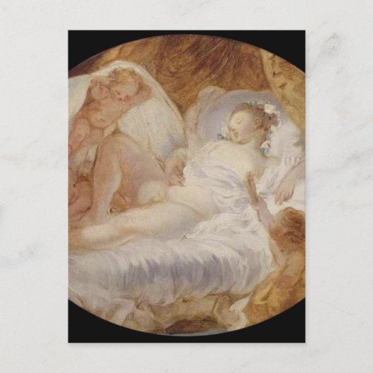 De Zenith van Jean-Honore Fragonard Briefkaart (Voorkant)
