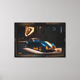 De Zephyr Centorus I950 sportcoupé Canvas Afdruk