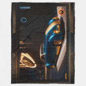 De Zephyr Centorus I950 sportcoupé Fleece Deken (Voorkant)