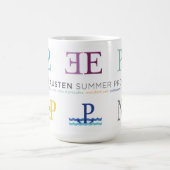 De Zes romans mok Austen JASP (Center)