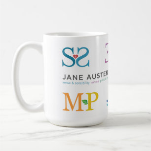 De Zes romans mok Austen JASP