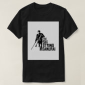 De zes string Samurai Graphic T-Shirt (Design voorkant)