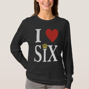 De zes vrouwen van Hendrik VIII zes de musical Th T-shirt