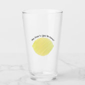 De Zest is nog steeds Lemon. Glas (Voorkant)