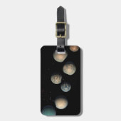 De zeven aardse planeten van Trappist-1 Bagagelabel (Voorkant verticaal)