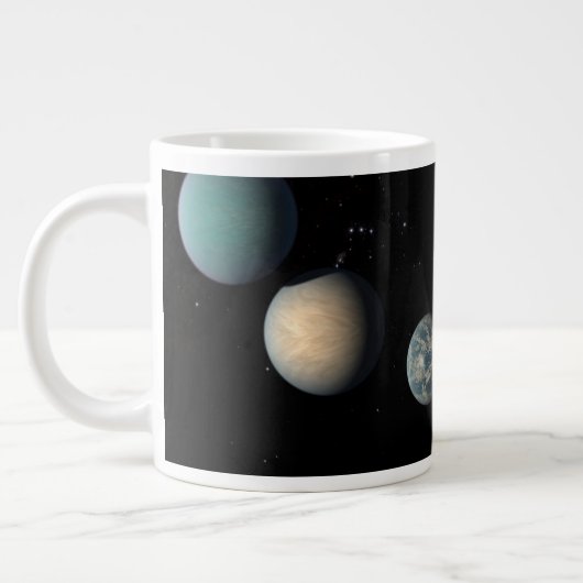 De zeven aardse planeten van Trappist-1 Grote Koffiekop (Links)