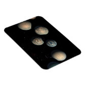 De zeven aardse planeten van Trappist-1 Magneet (Rechterzijde)
