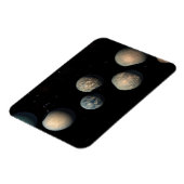 De zeven aardse planeten van Trappist-1 Magneet (Linkerzijde)