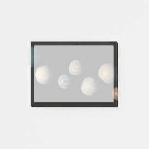 De zeven aardse planeten van Trappist-1 Post-it® Notes