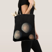 De zeven aardse planeten van Trappist-1 Tote Bag (Dichtbij)