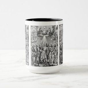 De Zeven Aartsengelen (M 034; Gravure) Mok