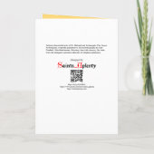 De zeven Archangels (CP 001; Chromolithograaf) Kaart (Achterkant)