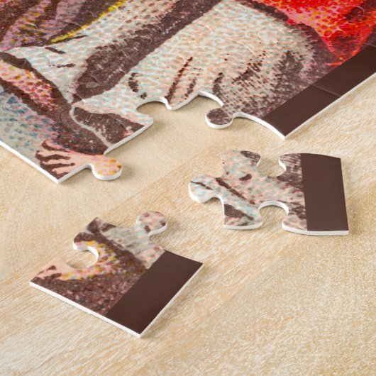 De zeven Archangels (CP 001; Chromolithograaf) Legpuzzel (Zijkant)