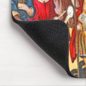 De zeven Archangels (CP 001; Chromolithograaf) Muismat (Hoek)