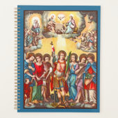 De zeven Archangels (CP 001; Chromolithograaf) Planner (Voorkant)