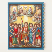 De zeven Archangels (CP 001; Chromolithograaf) Planner (Achterkant)